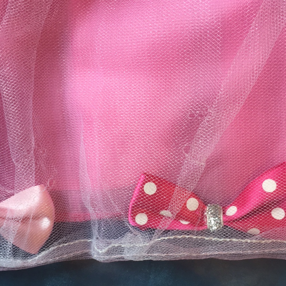 🛍️ SOLD NWT Disney Pink Minnie Dress Only size 4-6X - Picture 5 of 6